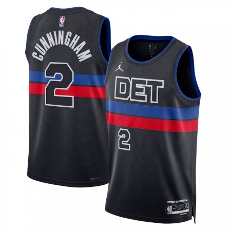 Dres Detroit Pistons Cade Cunningham 2 Jordan 2022-23 Statement Edition Crno Swingman